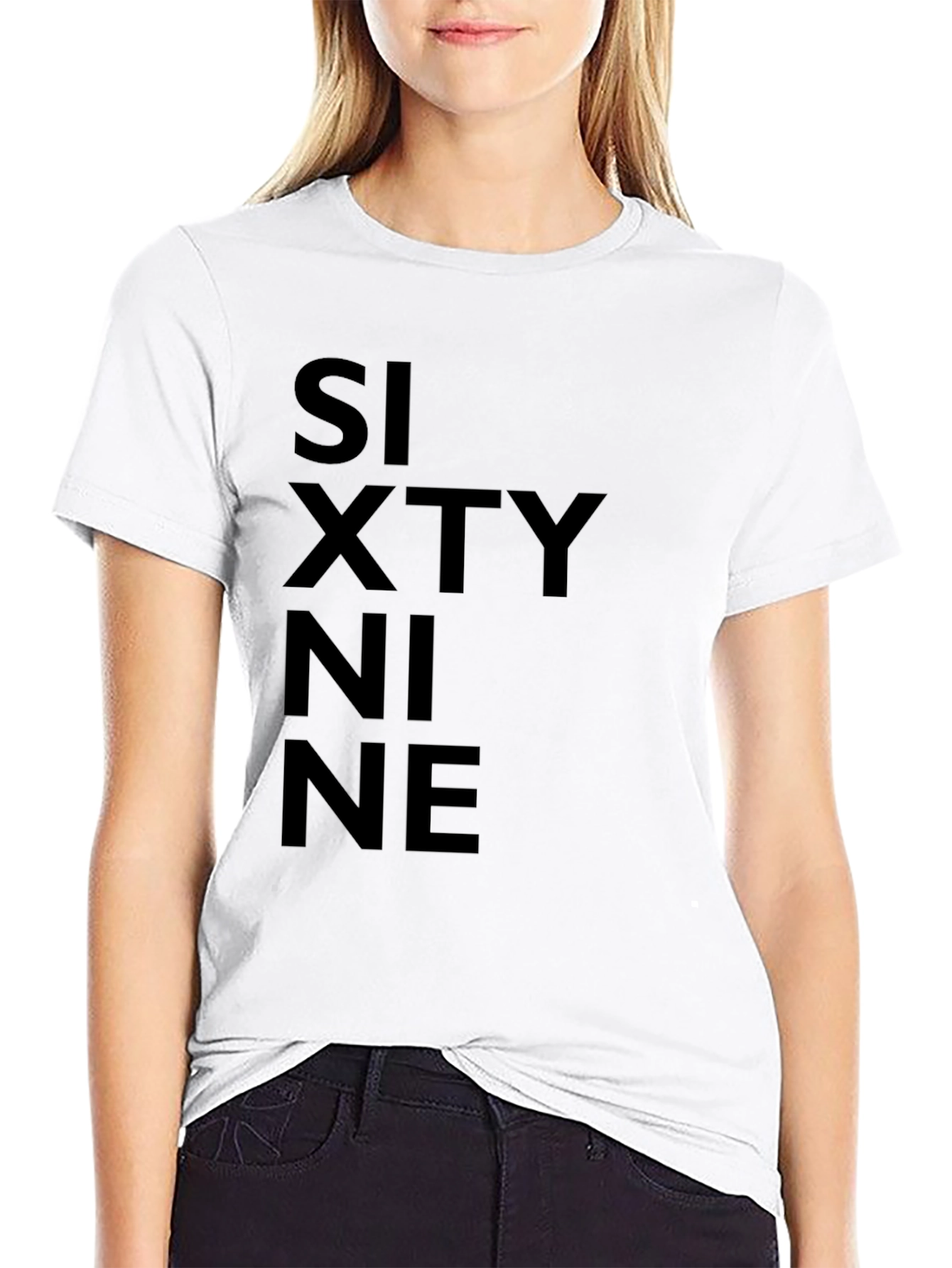 Sixty Nine Black Graphic Tee