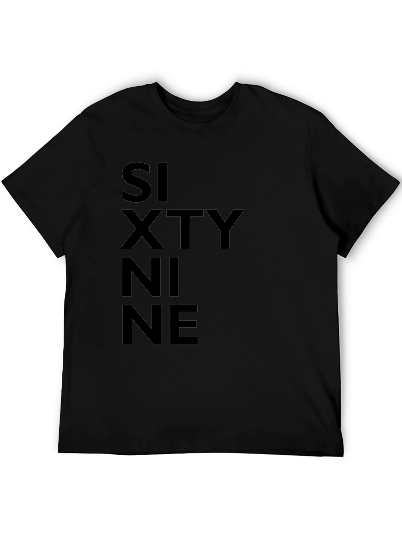 Sixty Nine Black Graphic Tee