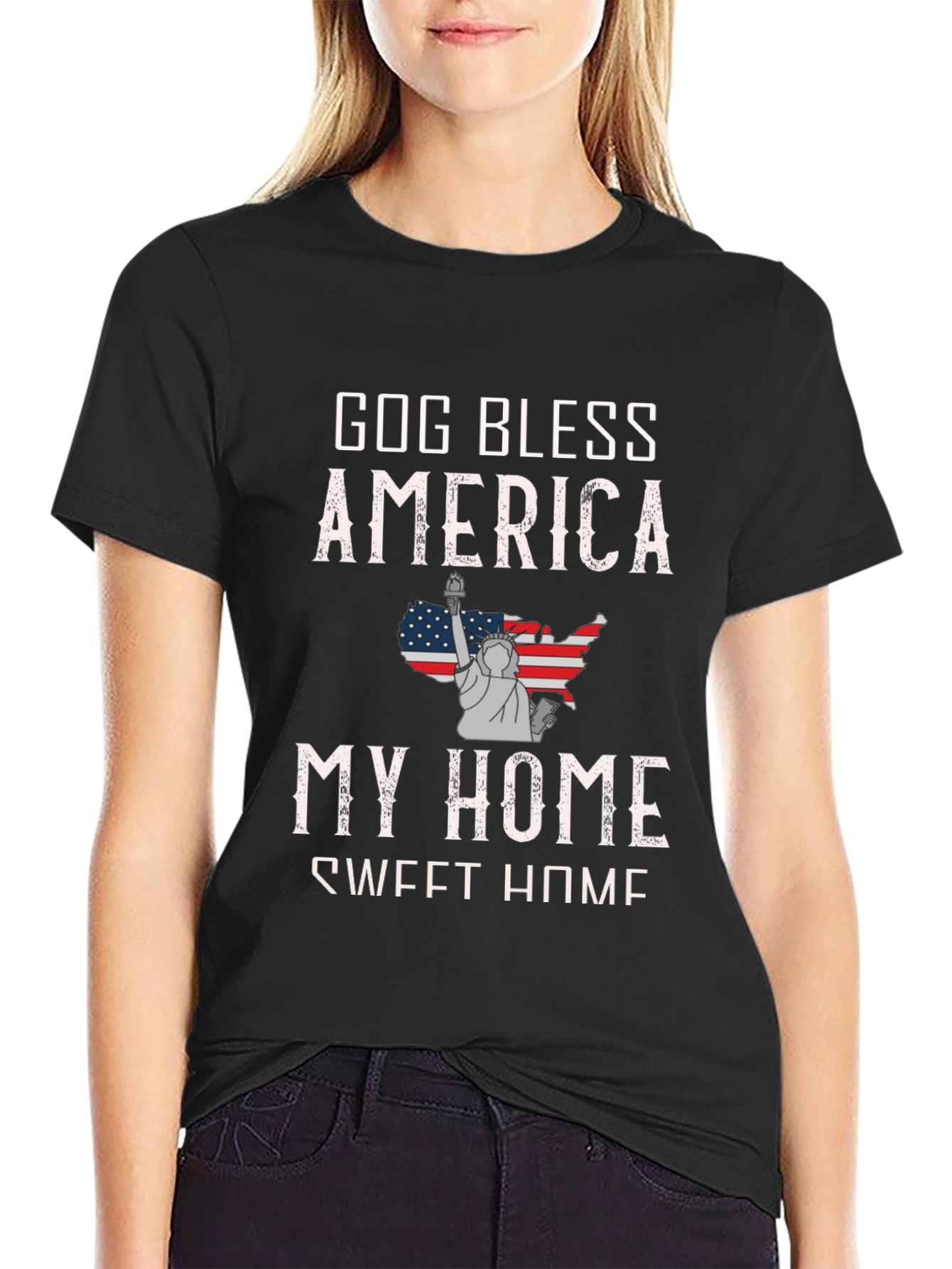 God Bless America Patriotic T-Shirt