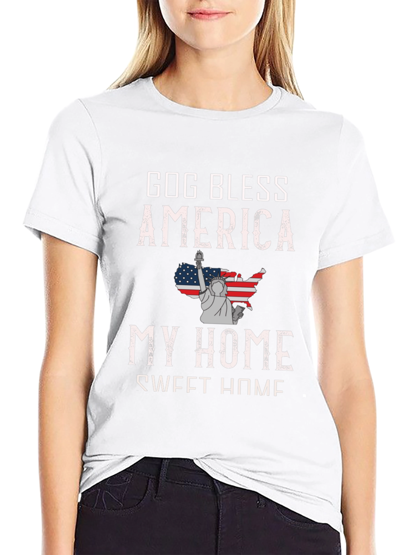 God Bless America Patriotic T-Shirt