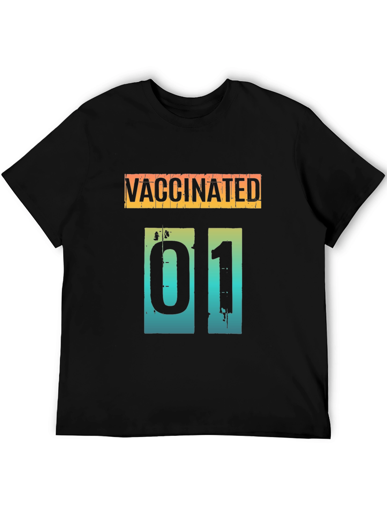 Vaccinated Graphic Tee - Modern Style