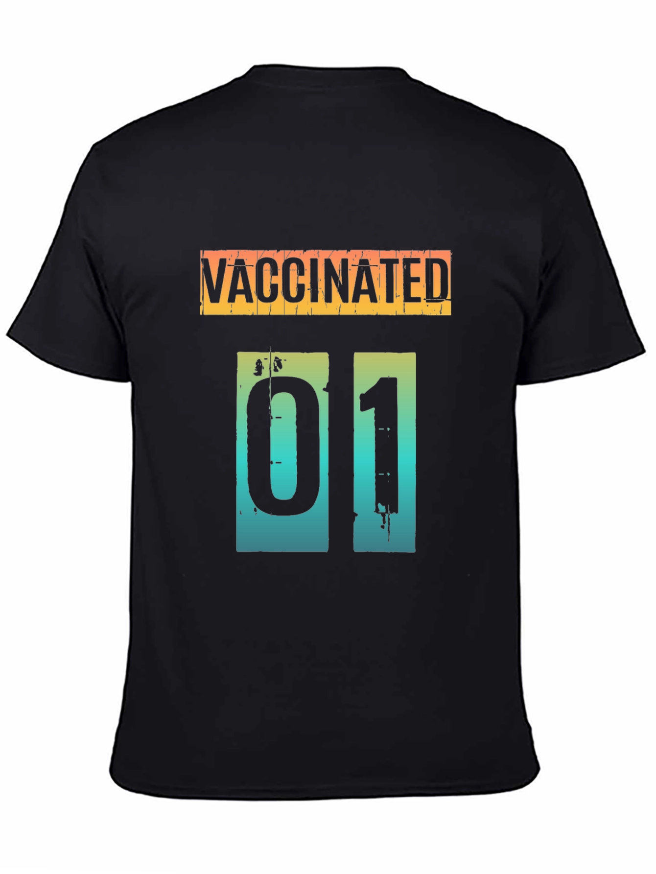 Vaccinated Graphic Tee - Modern Style