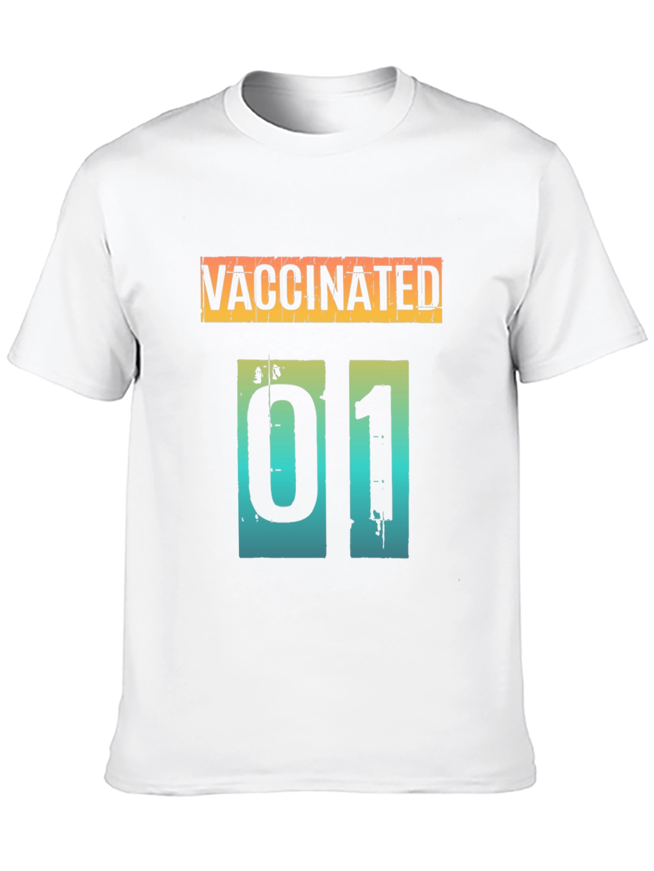 Vaccinated Graphic Tee - Modern Style