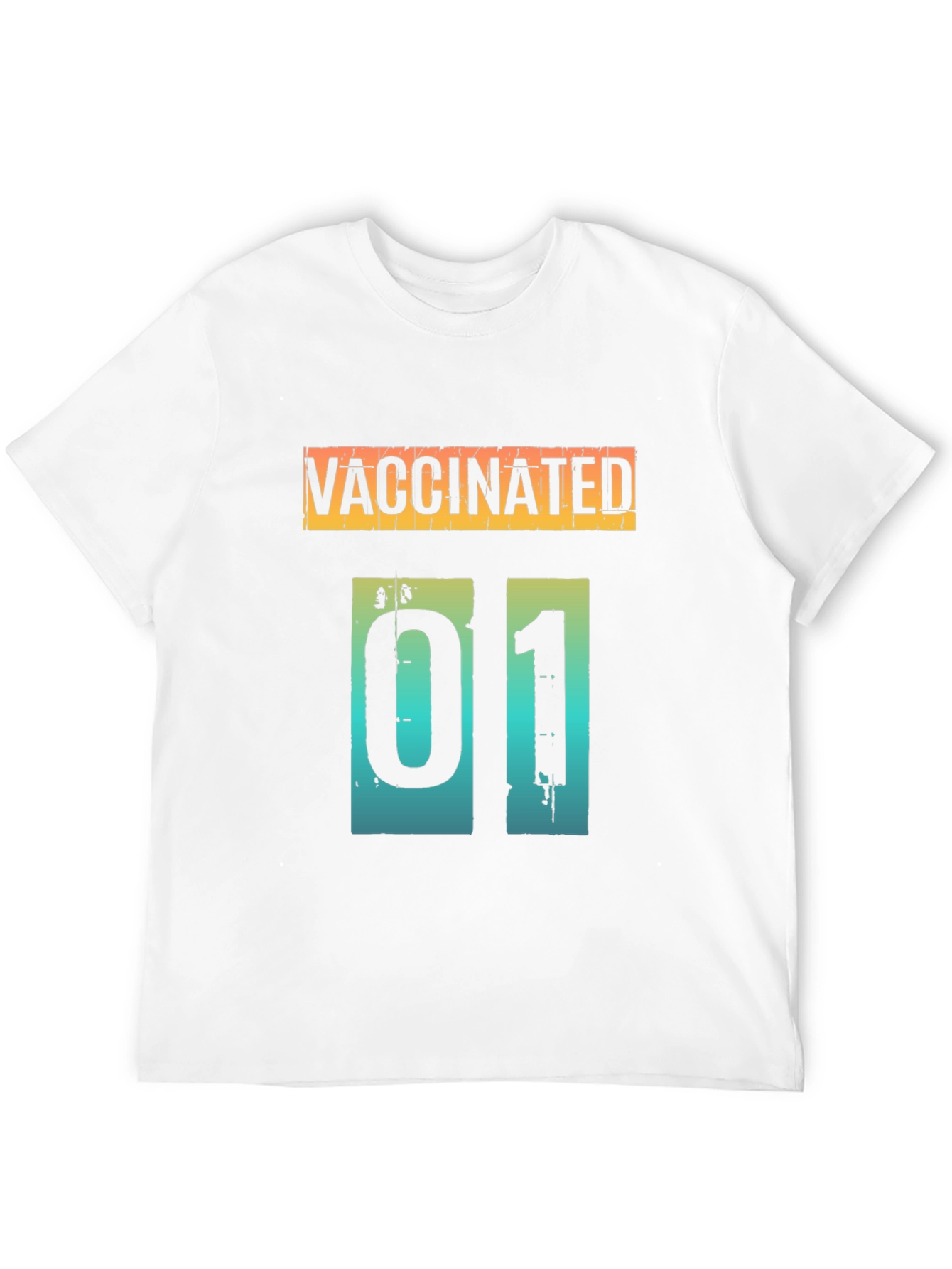 Vaccinated Graphic Tee - Modern Style