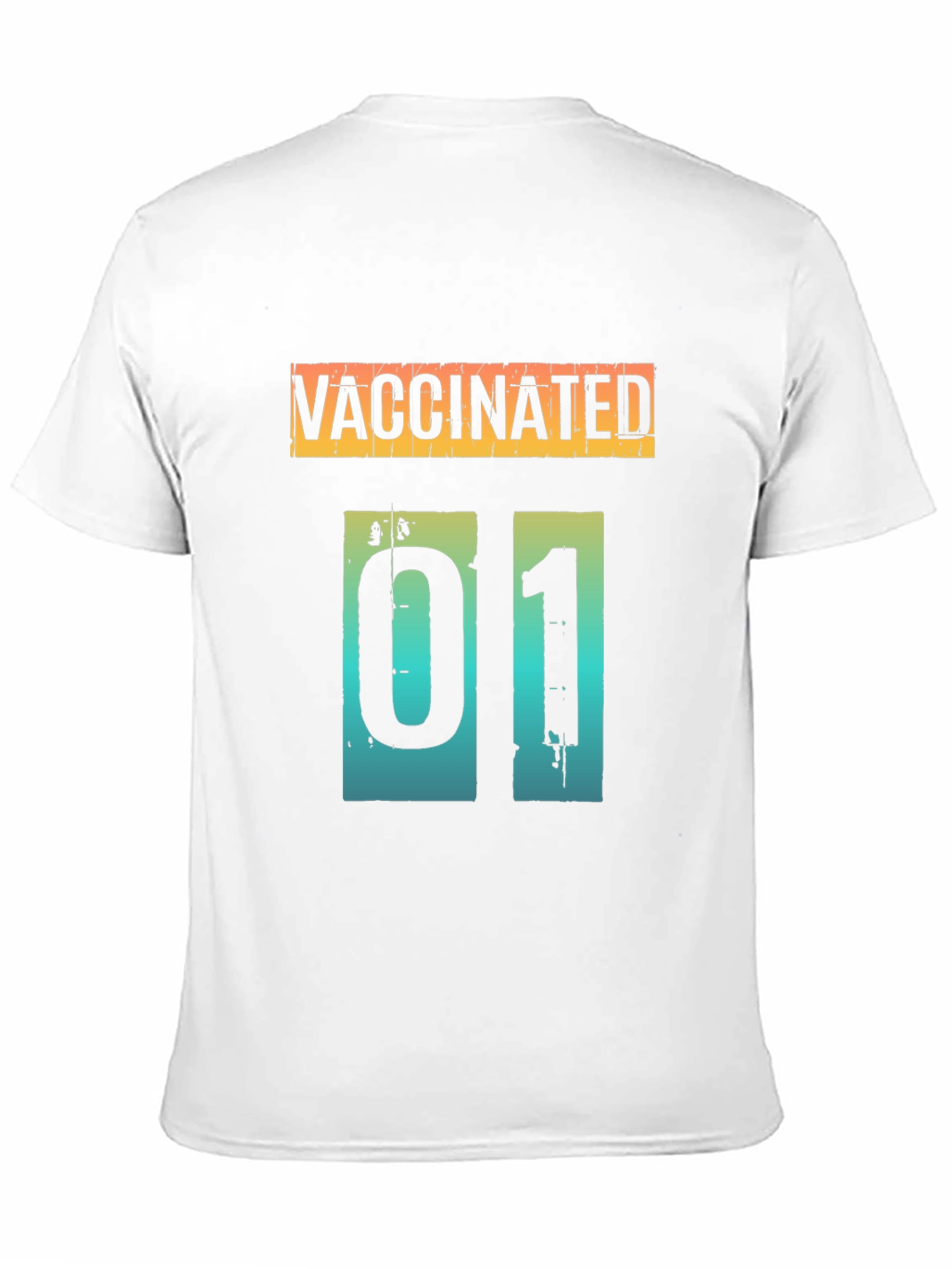 Vaccinated Graphic Tee - Modern Style