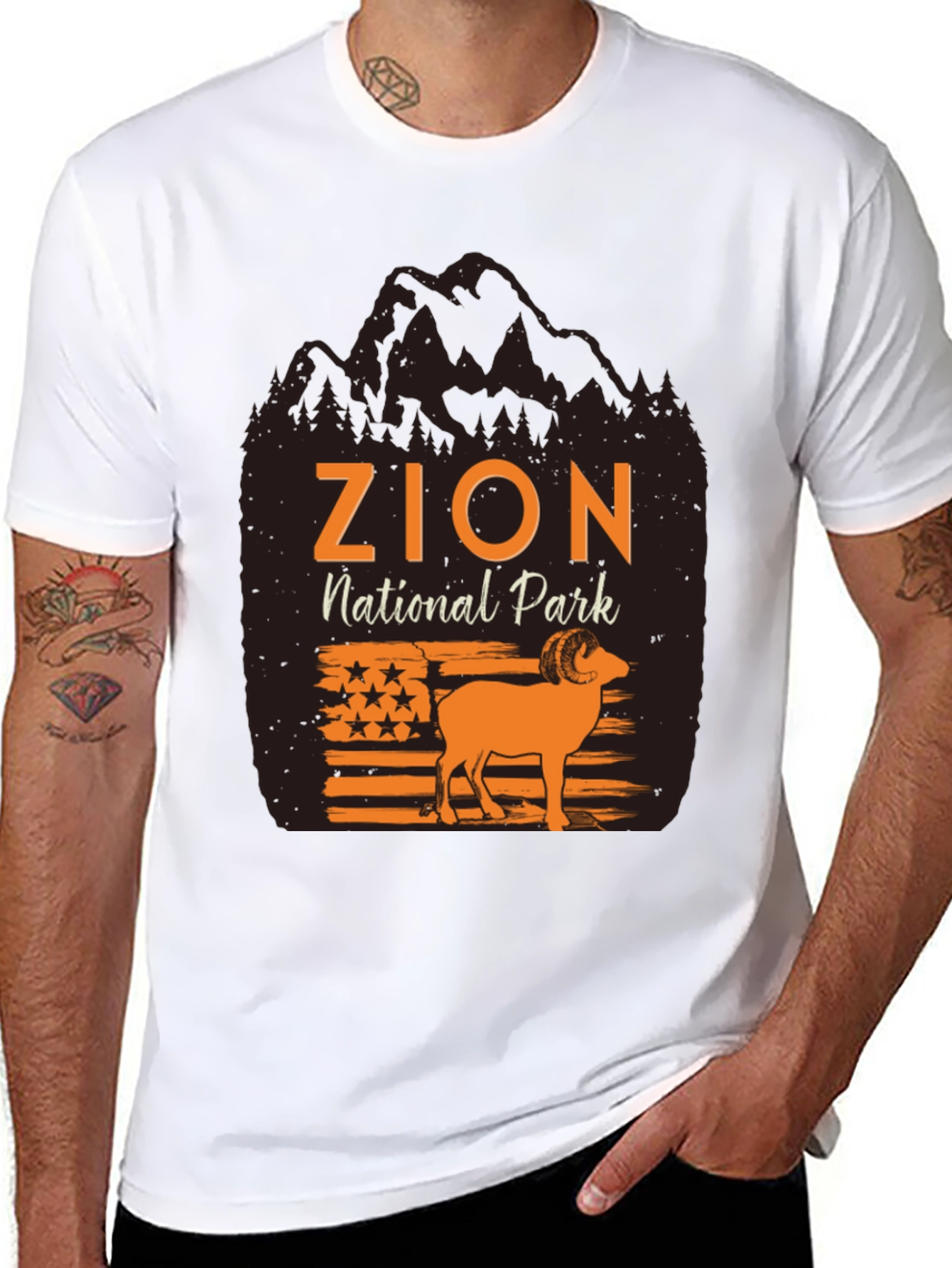 Zion National Park Graphic Tee