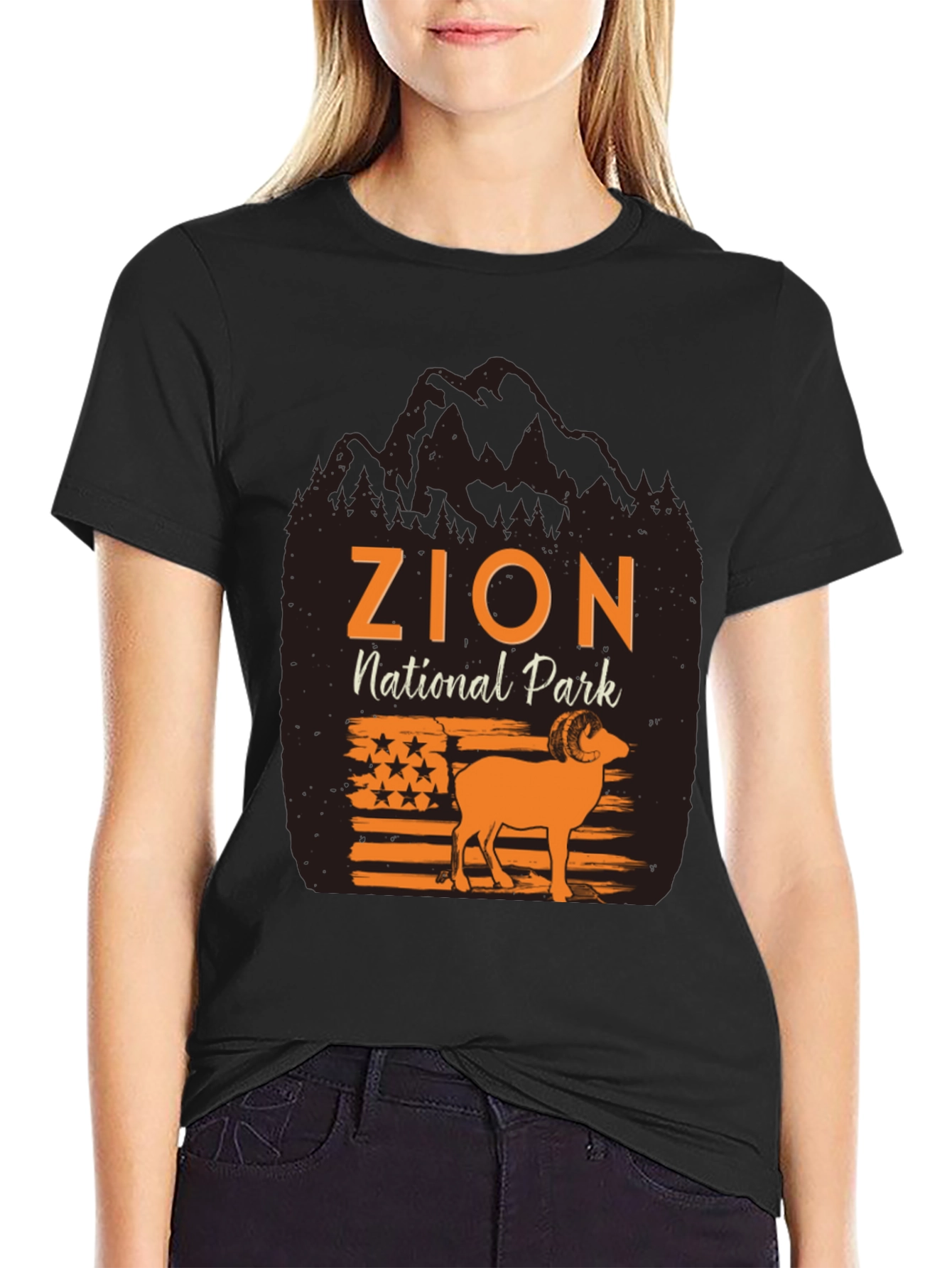 Zion National Park Graphic Tee