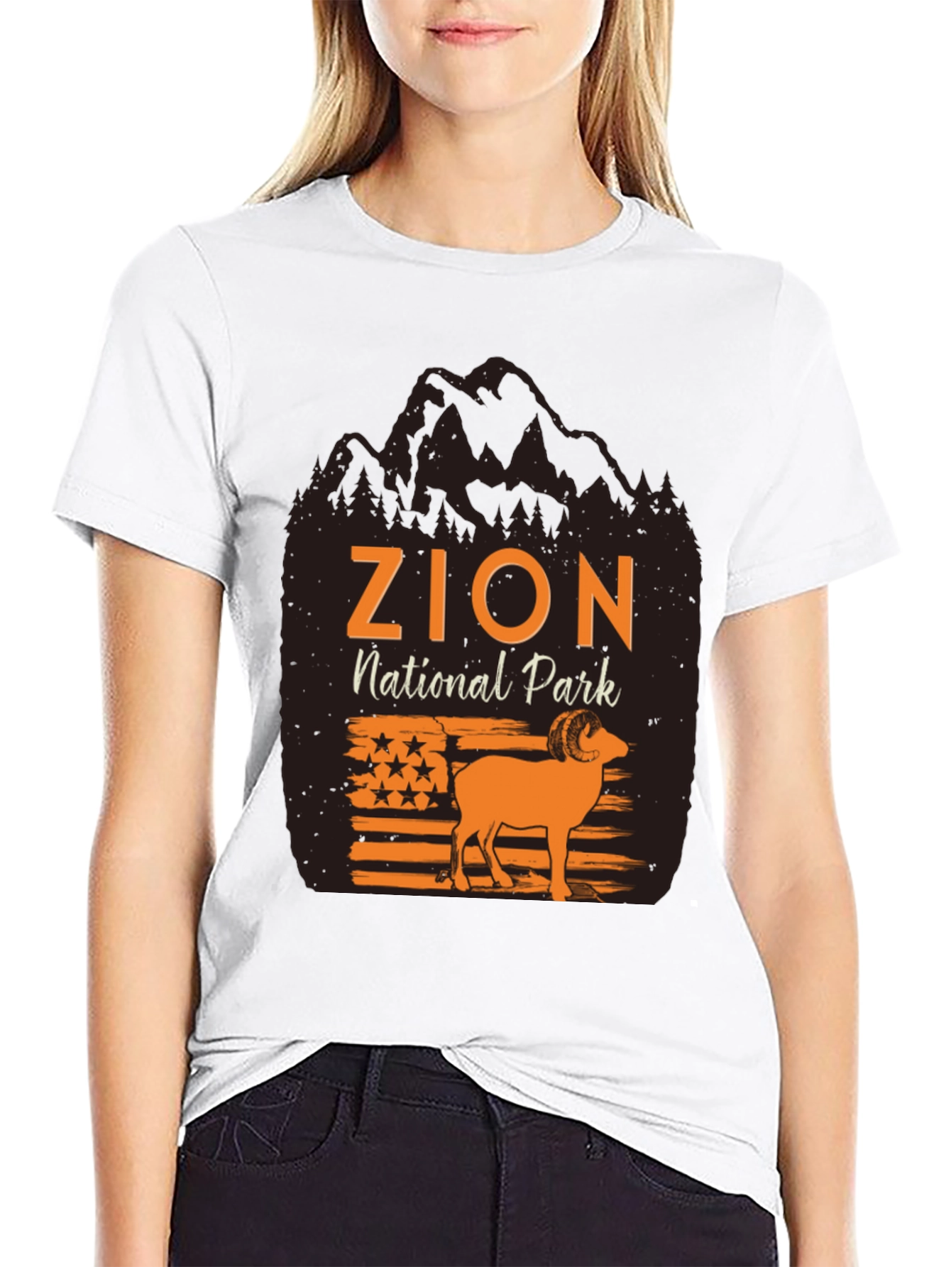 Zion National Park Graphic Tee