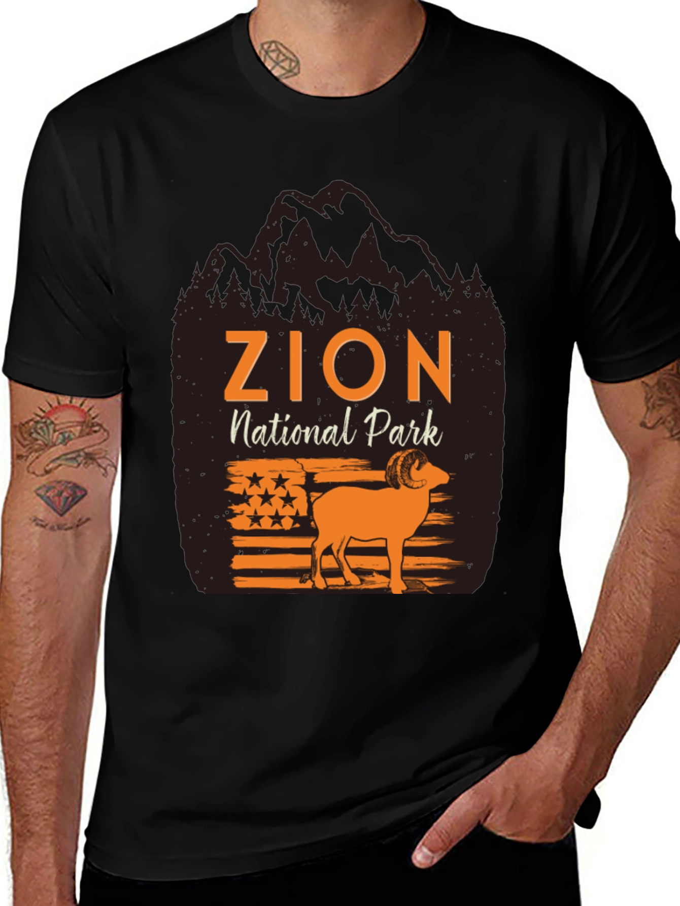 Zion National Park Graphic Tee