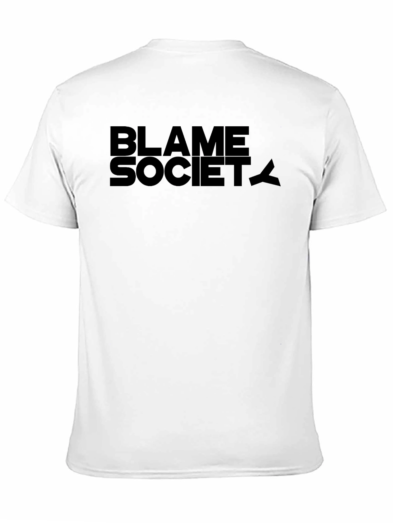 Blame Society Graphic Tee - Unisex Black T-Shirt