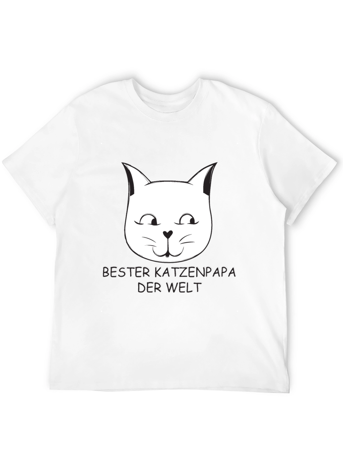 Cat Dad T-Shirt - Bester Katzenpapa