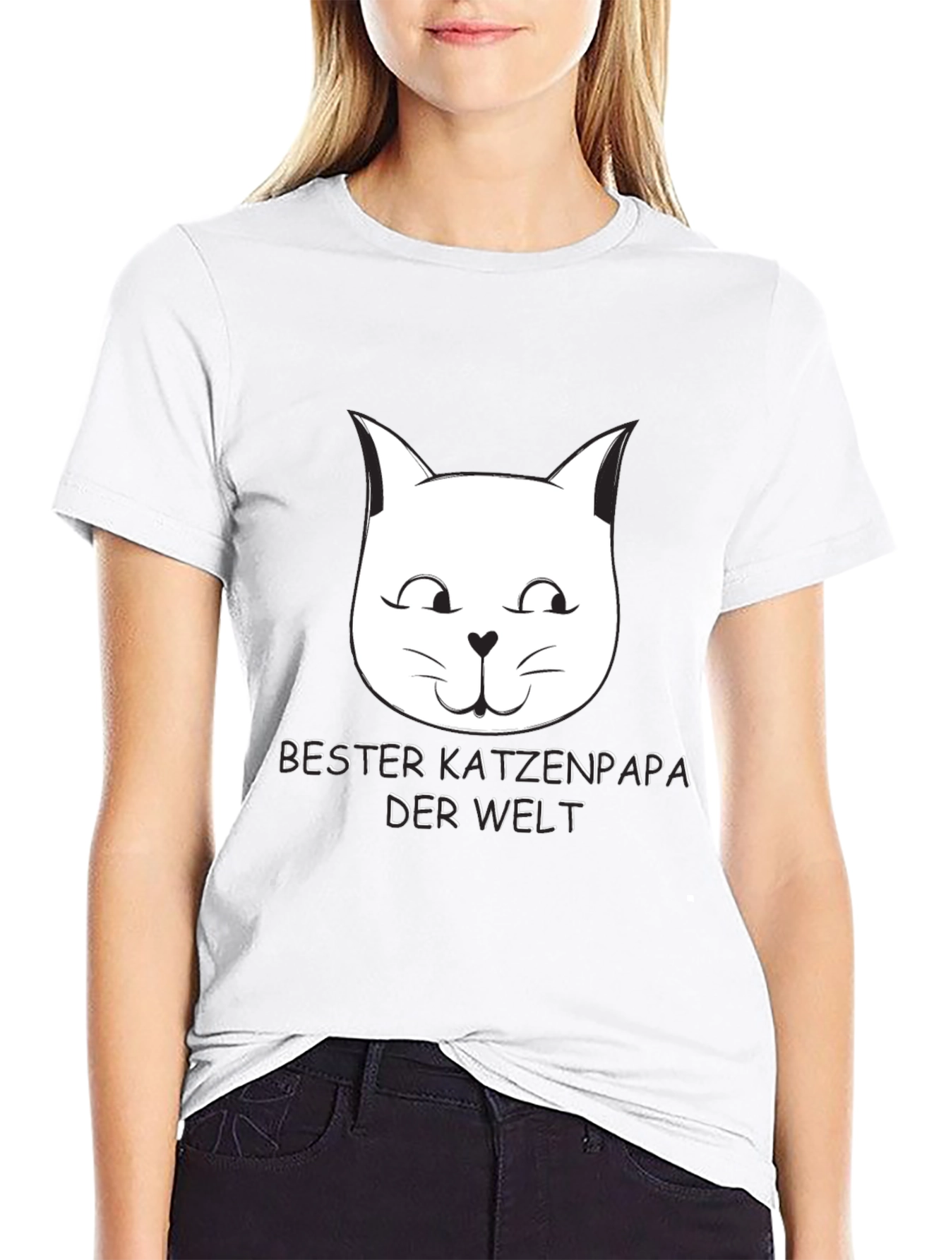 Cat Dad T-Shirt - Bester Katzenpapa