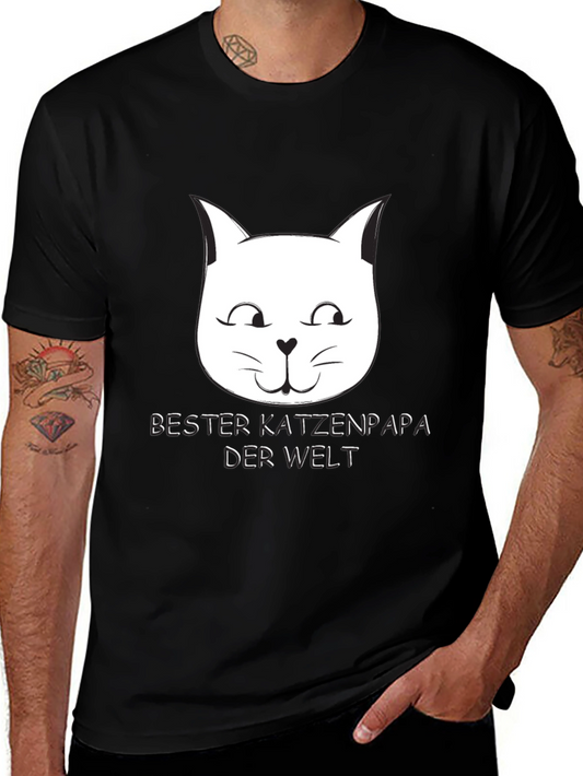 Cat Dad T-Shirt - Bester Katzenpapa
