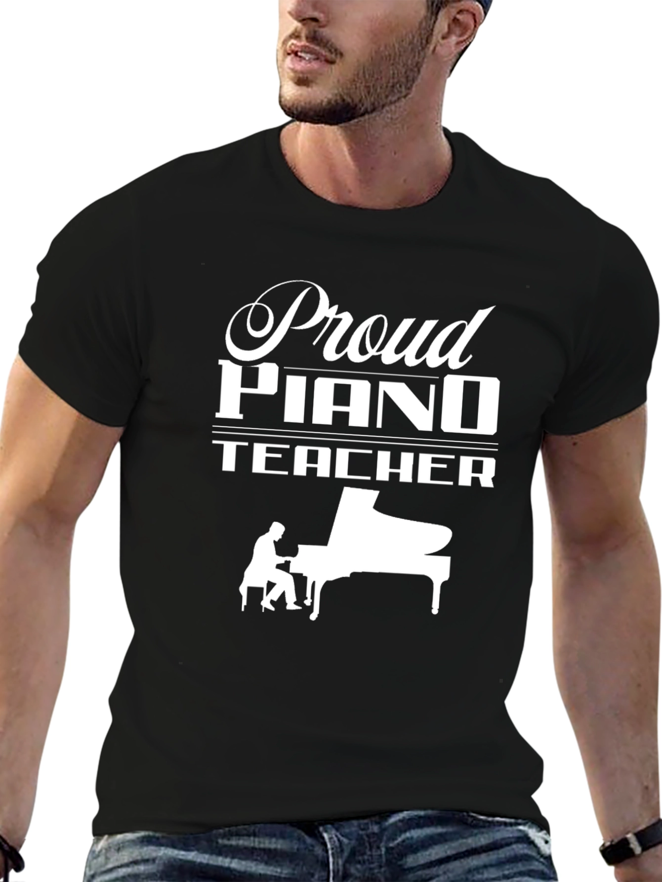 Proud Piano Teacher T-Shirt