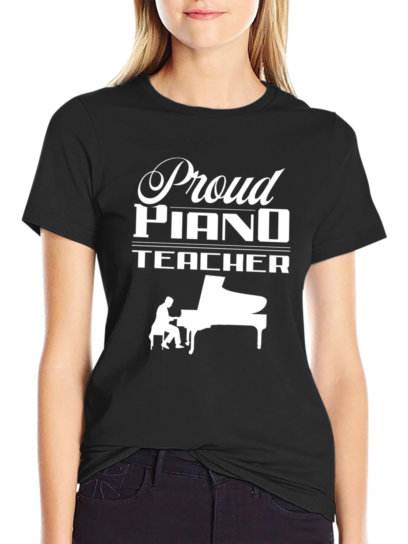 Proud Piano Teacher T-Shirt