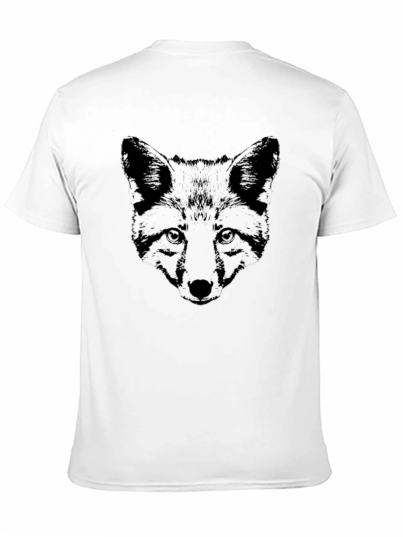 Black Fox Graphic Tee - Stylish & Unique