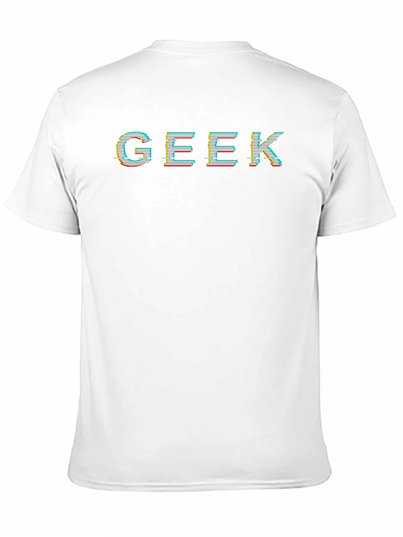 Geek Glitch T-Shirt - Modern Graphic Tee