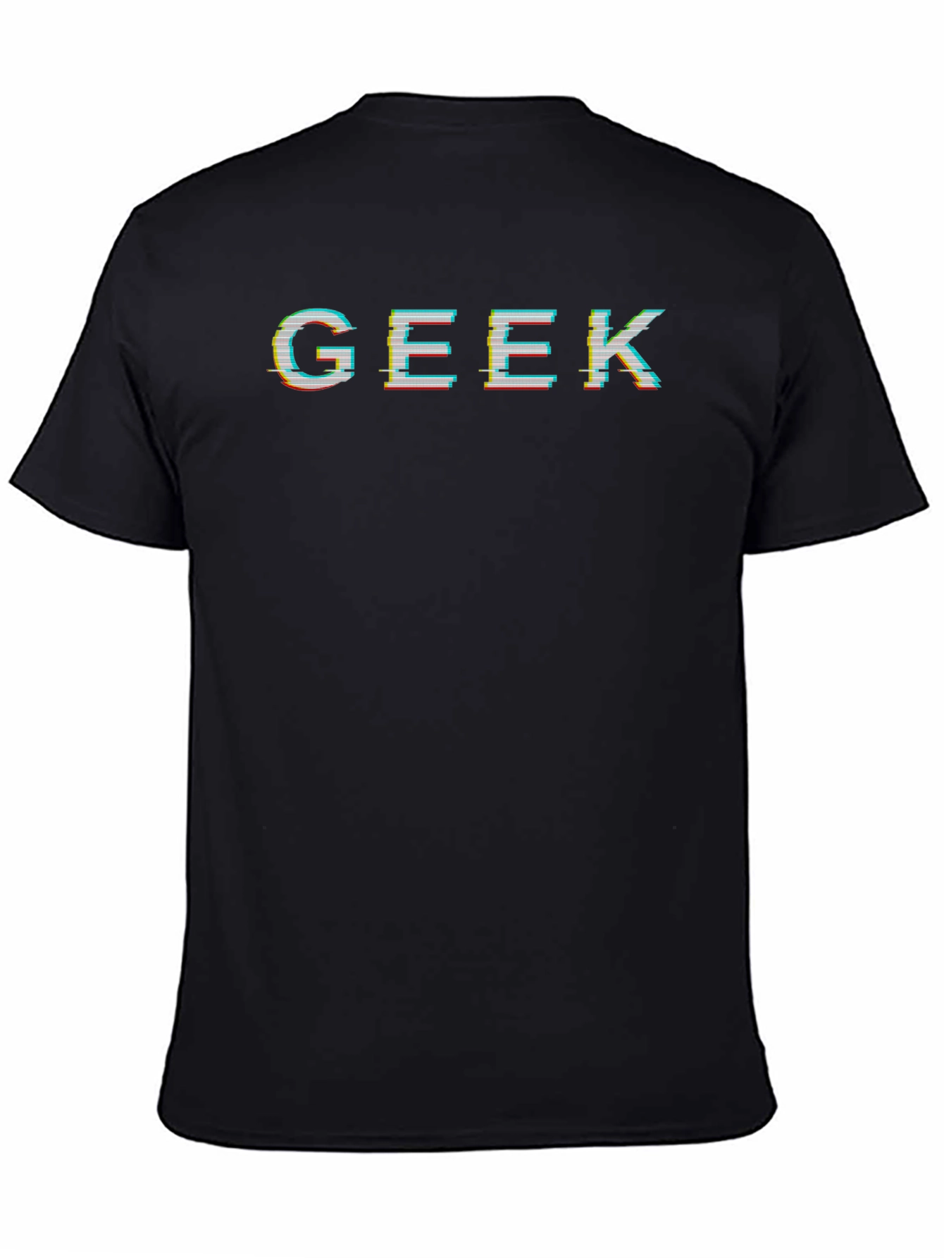 Geek Glitch T-Shirt - Modern Graphic Tee