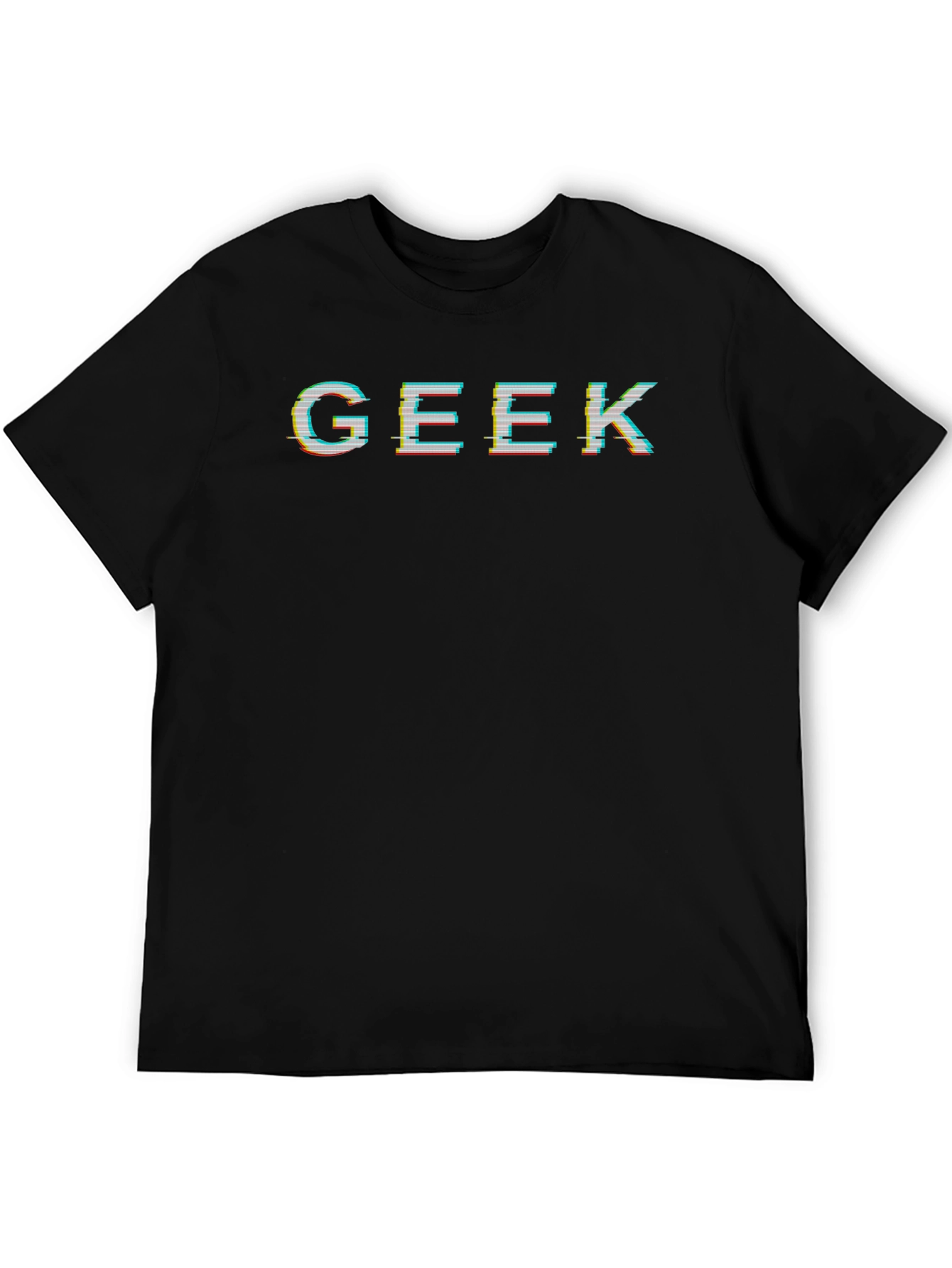 Geek Glitch T-Shirt - Modern Graphic Tee
