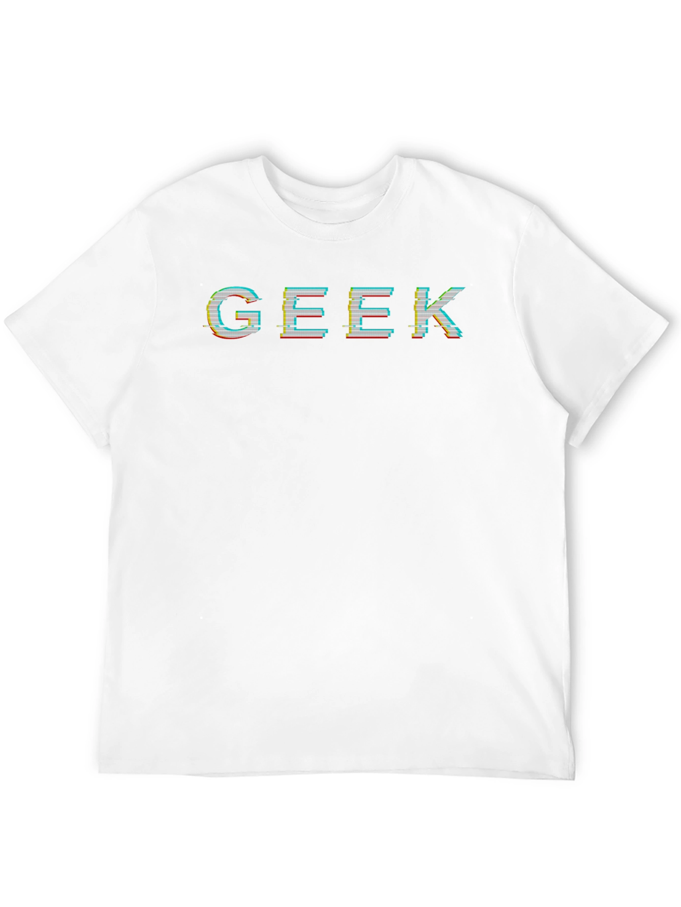 Geek Glitch T-Shirt - Modern Graphic Tee