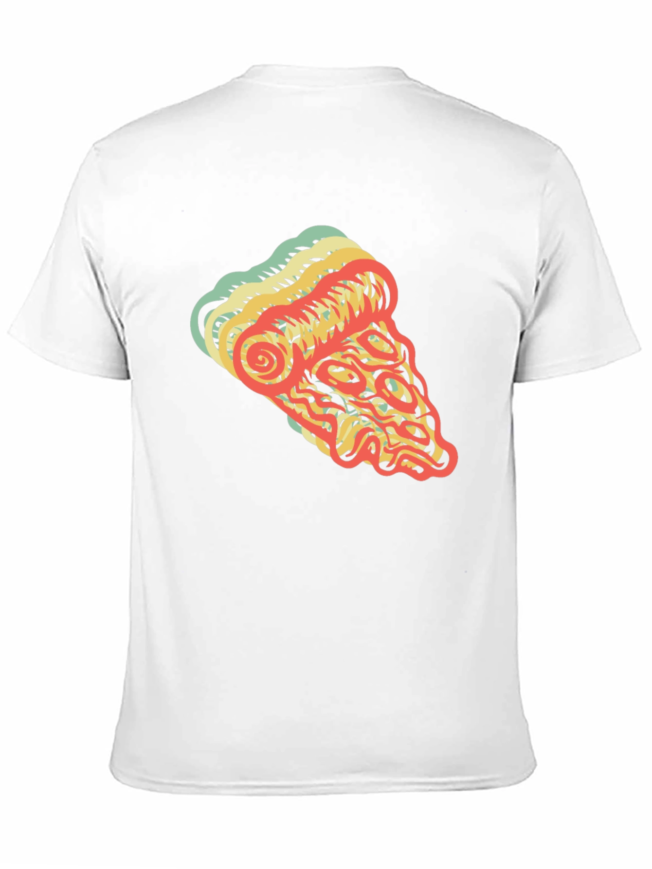 Retro Pizza Slice Graphic T-Shirt