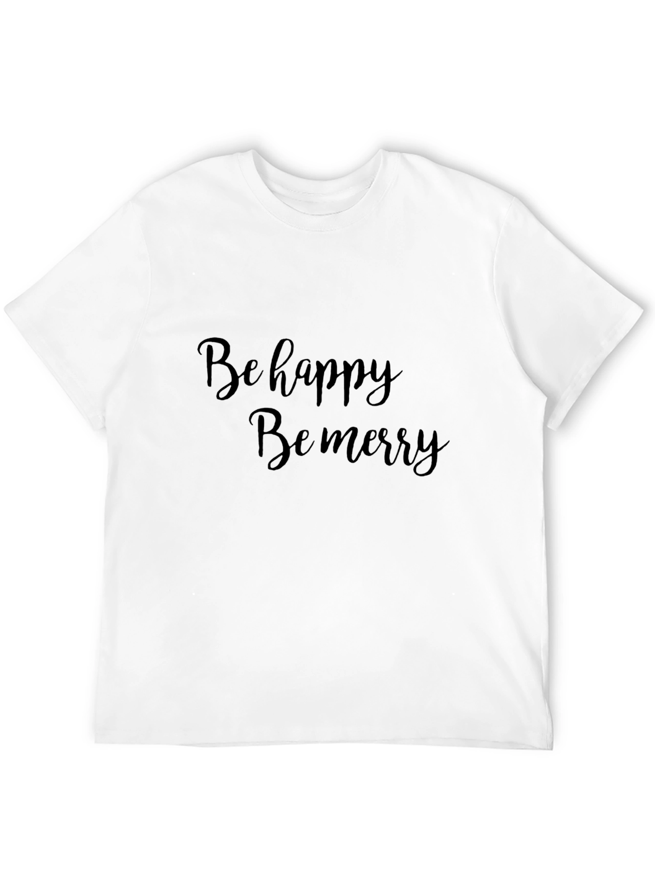 Be Happy Be Merry Graphic Tee