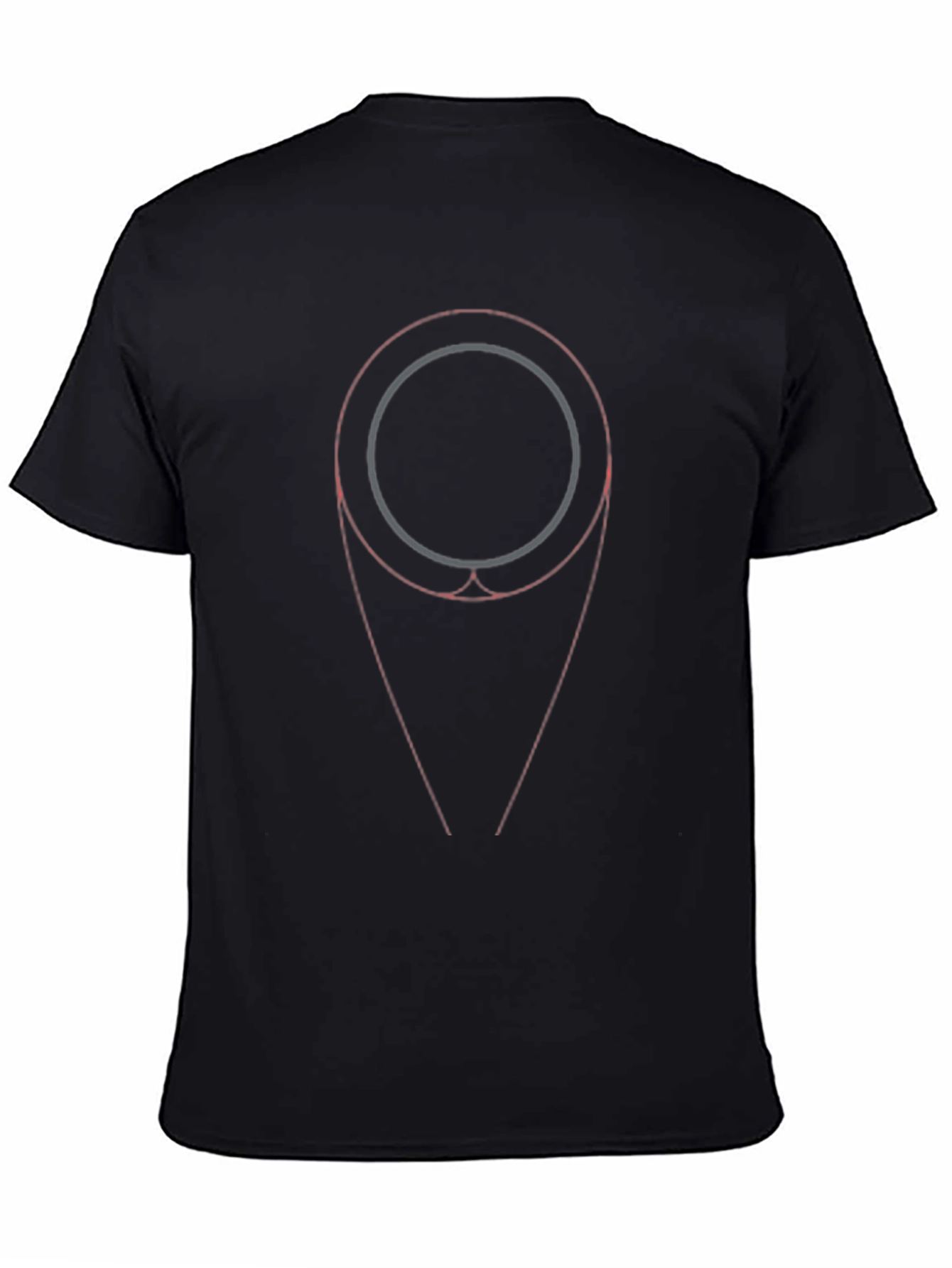 Abstract Geometric Circle Graphic T-Shirt