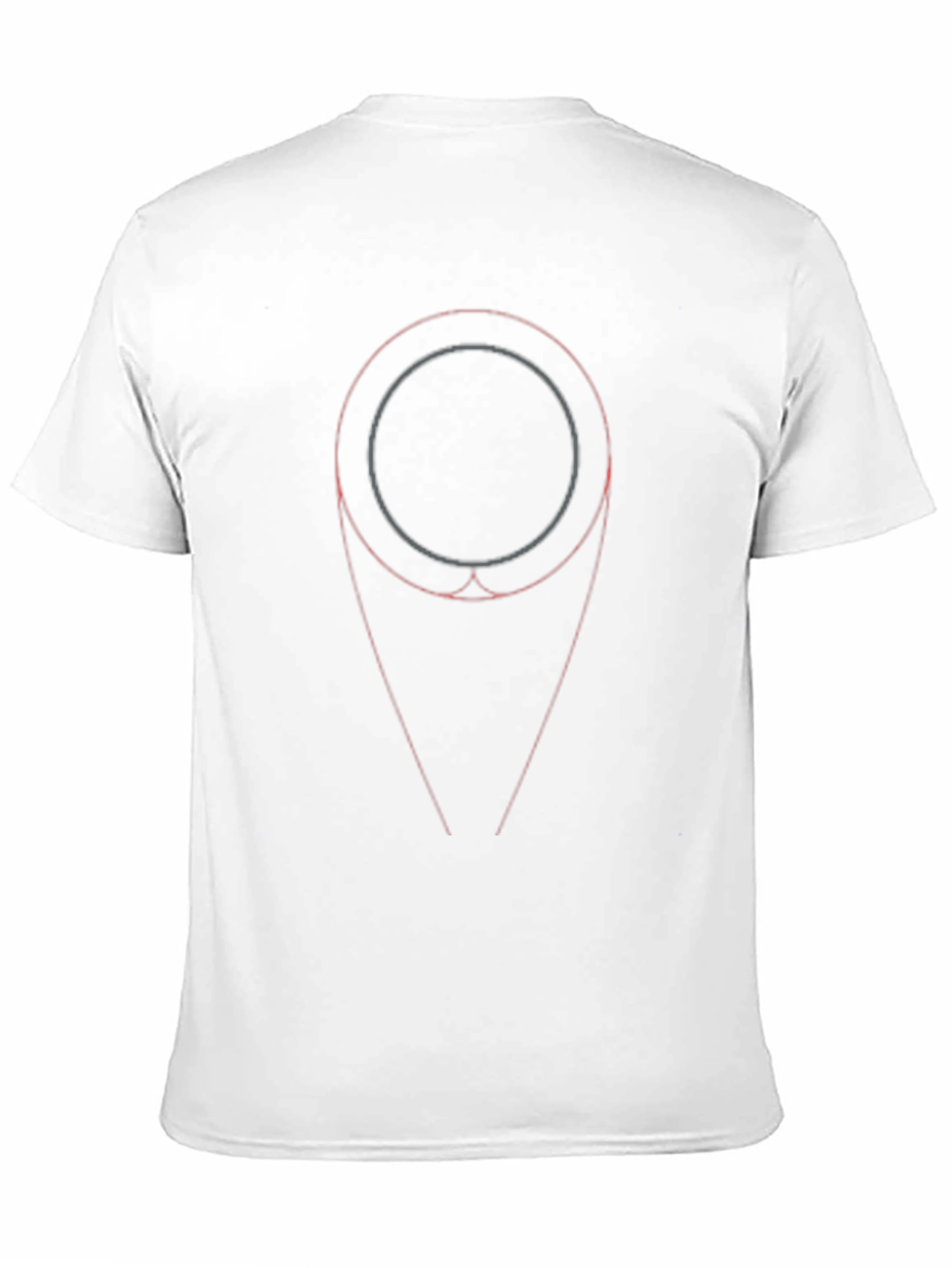 Abstract Geometric Circle Graphic T-Shirt
