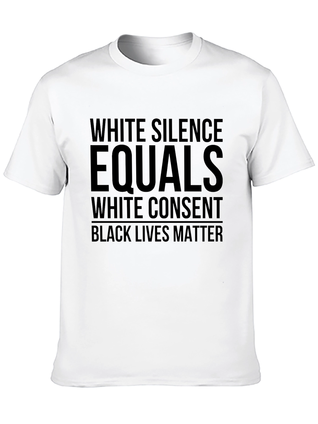 White Silence Equals White Consent BLM T-Shirt