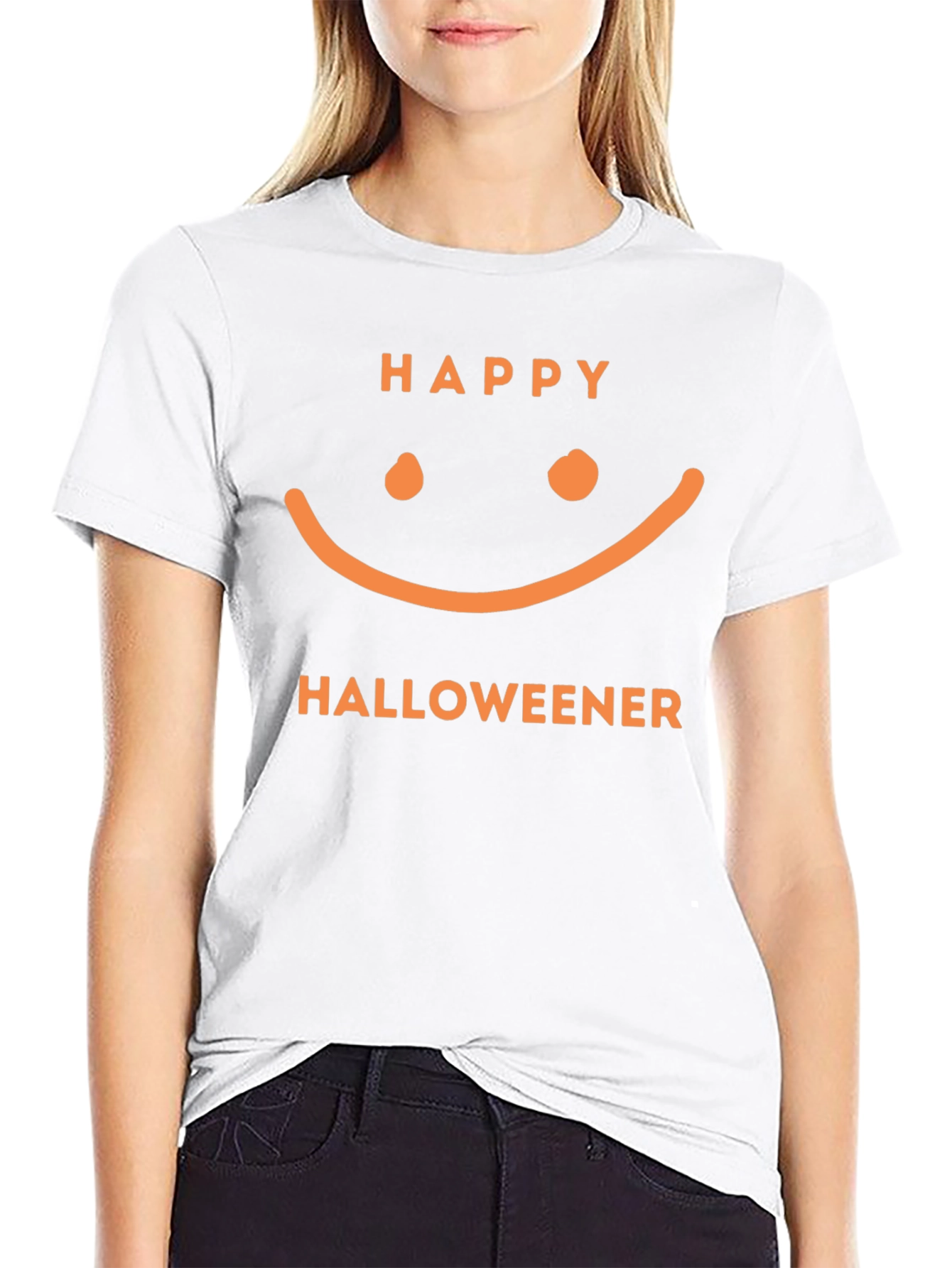 Happy Halloweener Graphic Tee - Halloween Fun