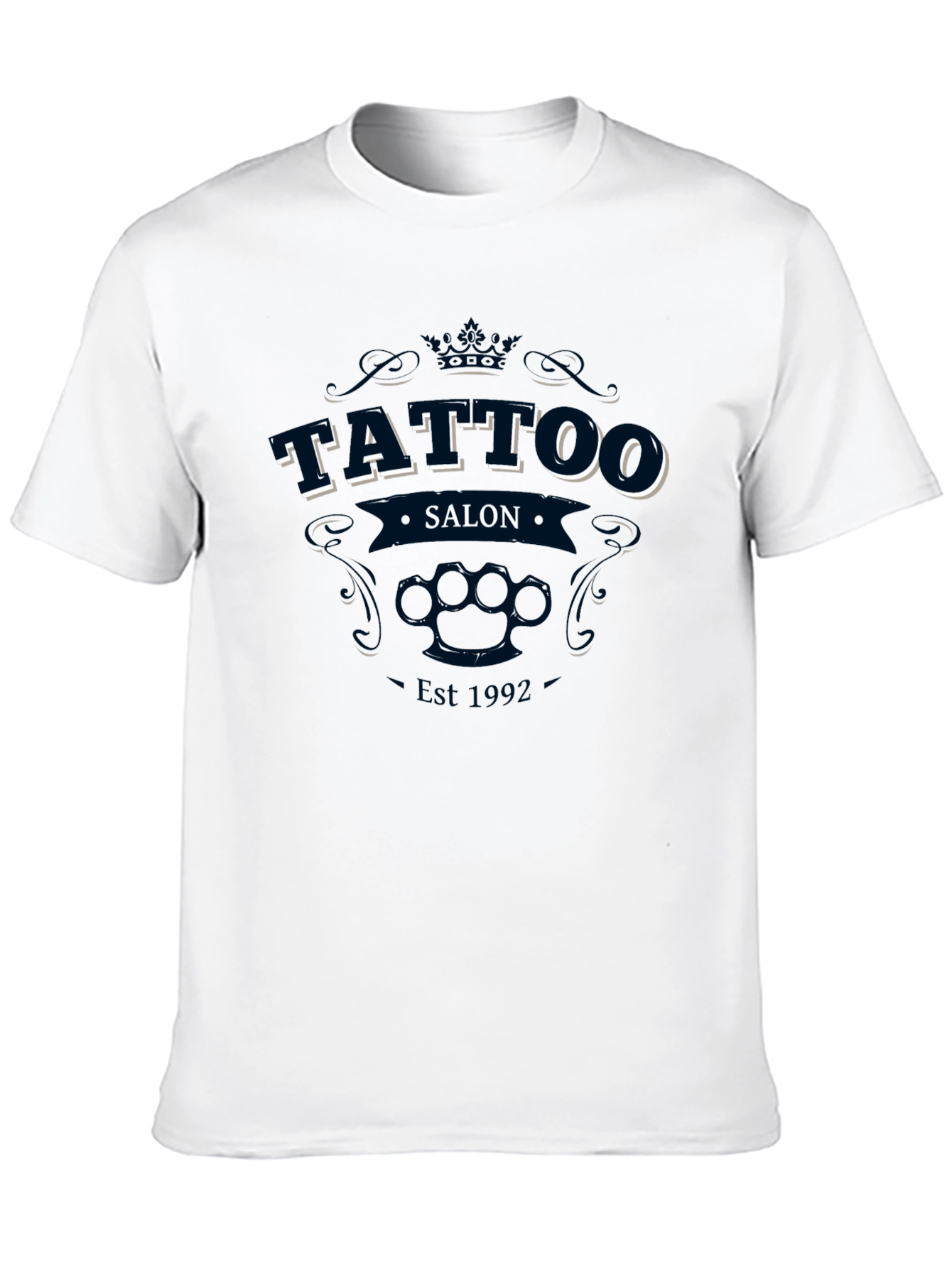 Tattoo Salon Est 1992 Black T-Shirt