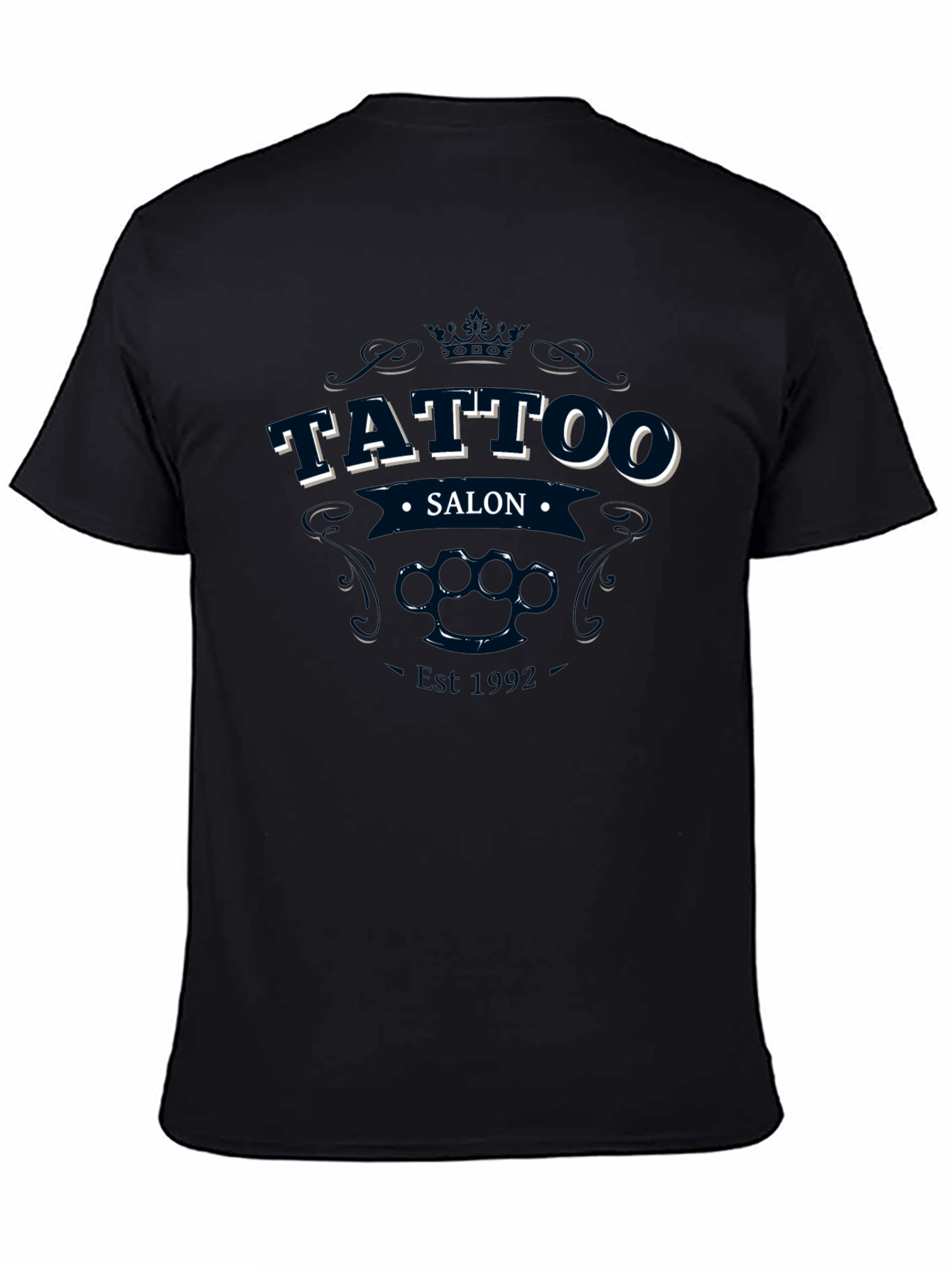 Tattoo Salon Est 1992 Black T-Shirt