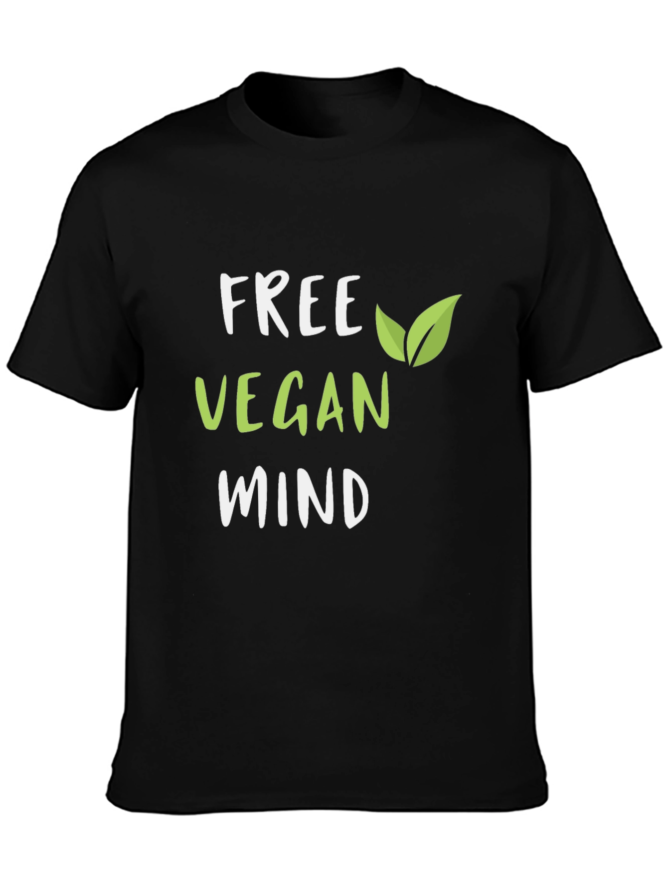 Free Vegan Mind T-Shirt | Unisex Cotton Tee