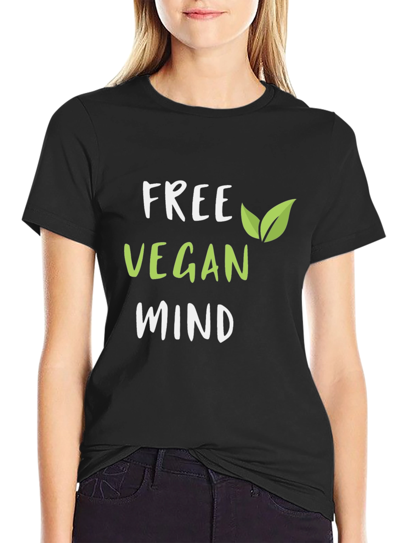 Free Vegan Mind T-Shirt | Unisex Cotton Tee