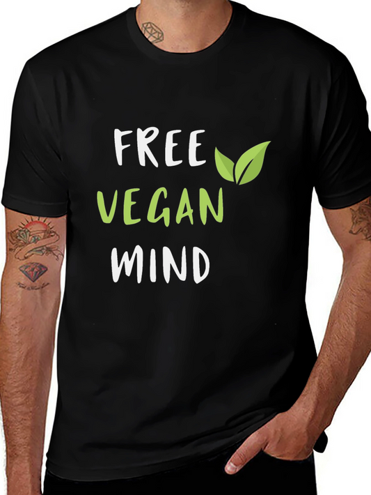 Free Vegan Mind T-Shirt | Unisex Cotton Tee