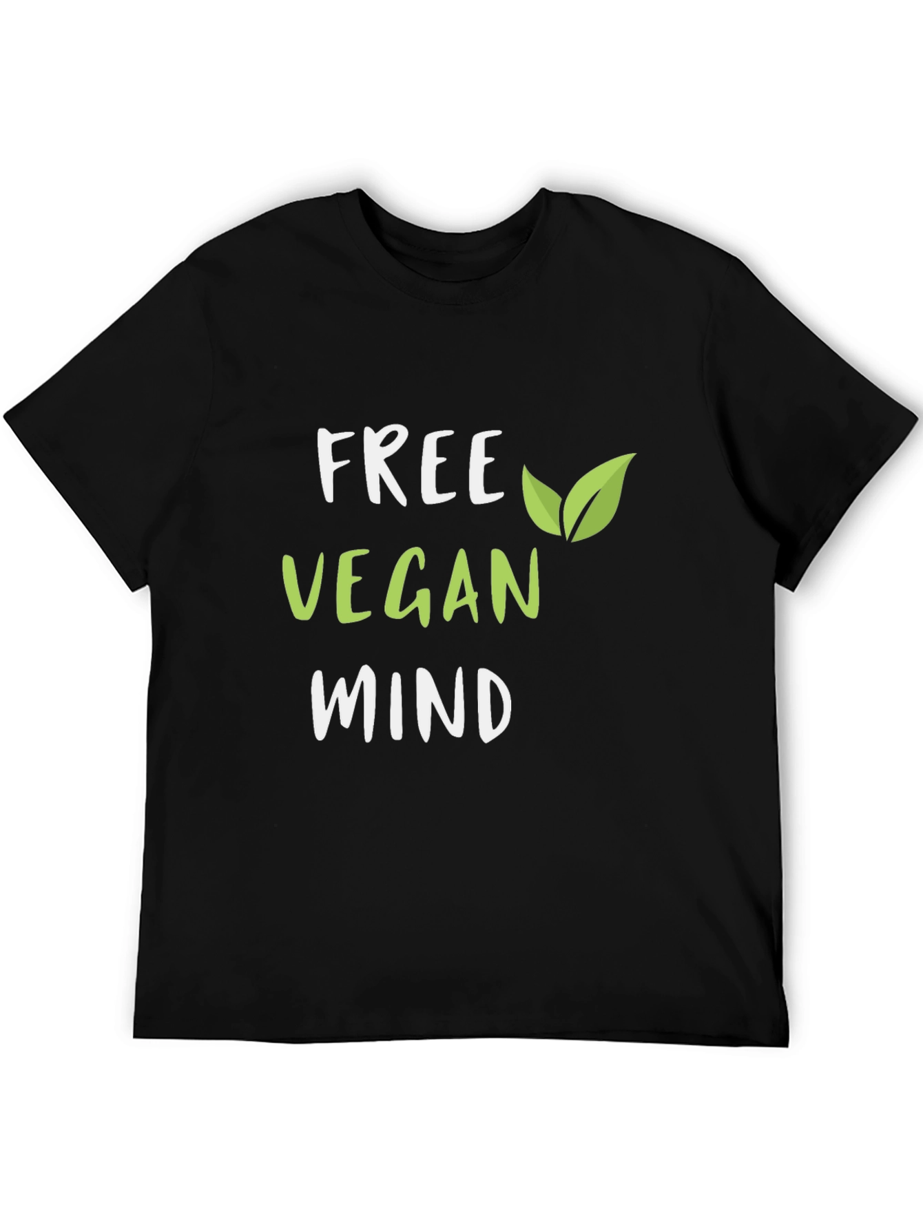 Free Vegan Mind T-Shirt | Unisex Cotton Tee