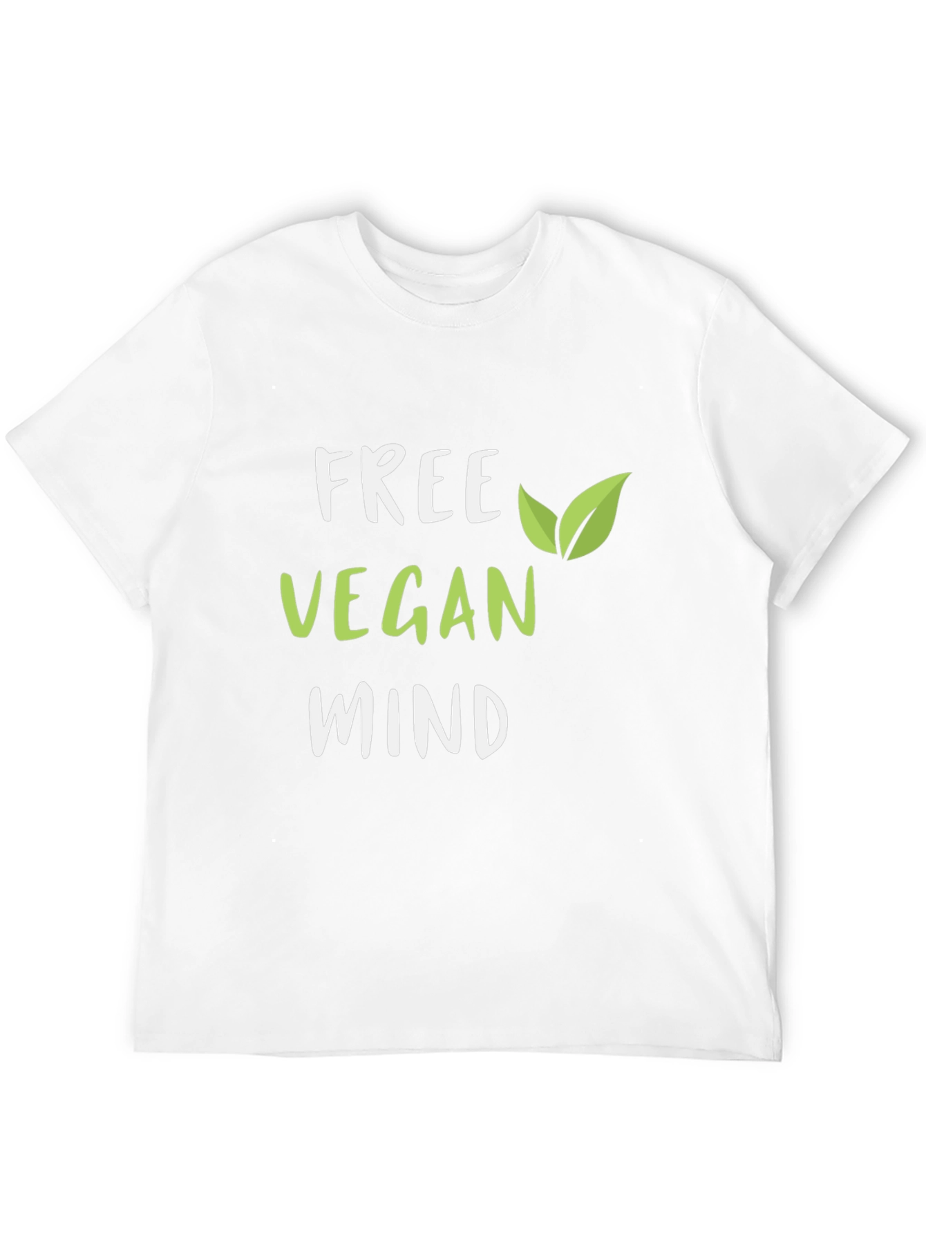 Free Vegan Mind T-Shirt | Unisex Cotton Tee