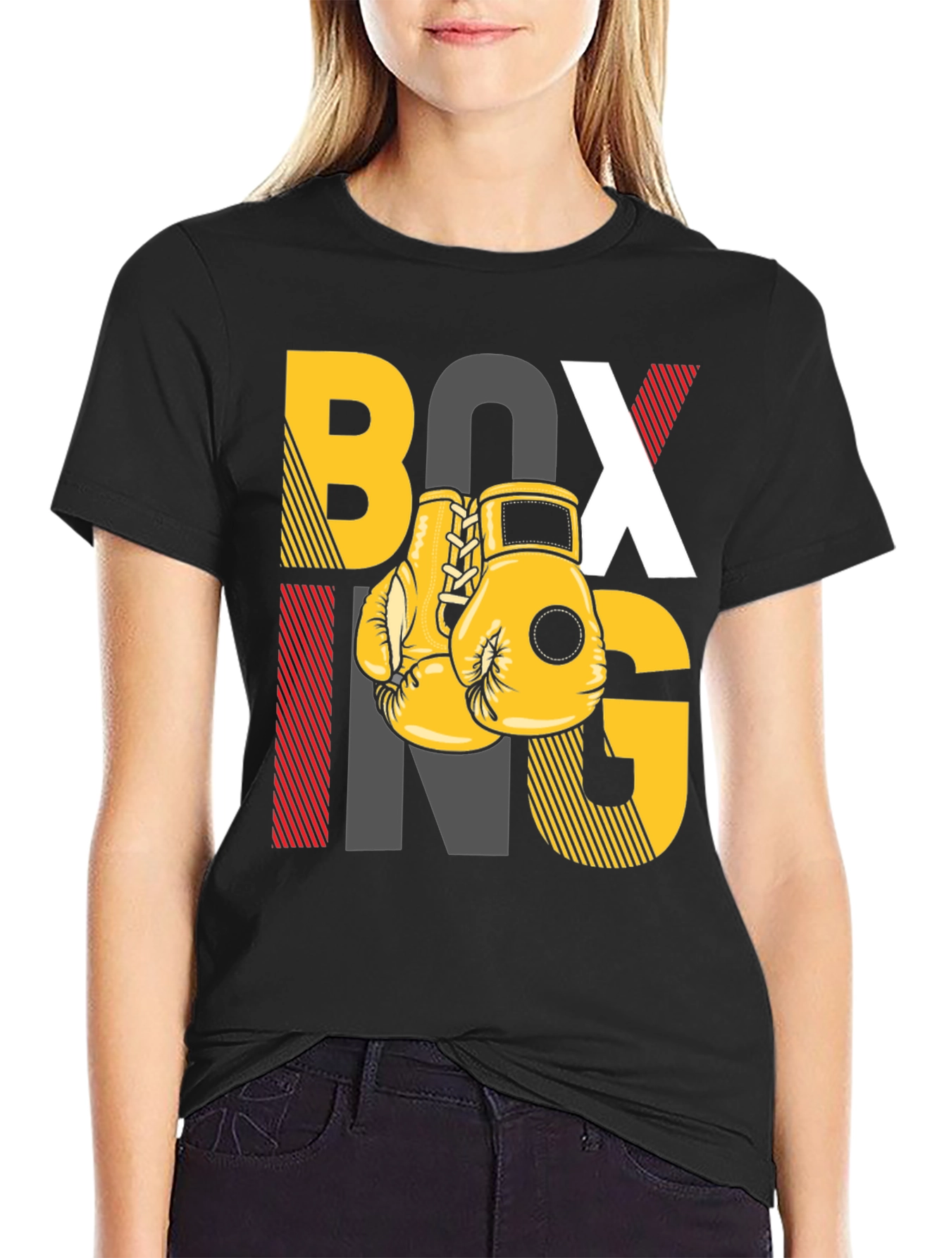 Boxing Graphic T-Shirt - Sports Fan Apparel