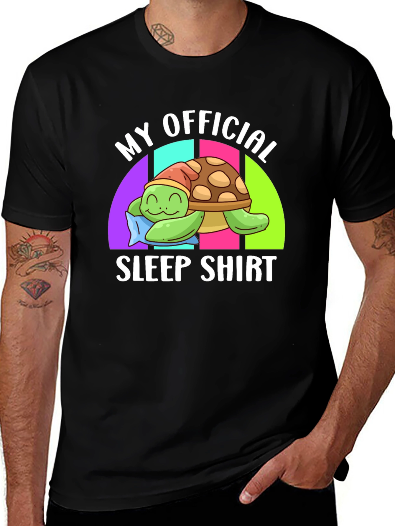 My Official Sleep Shirt - Turtle Nap T-Shirt