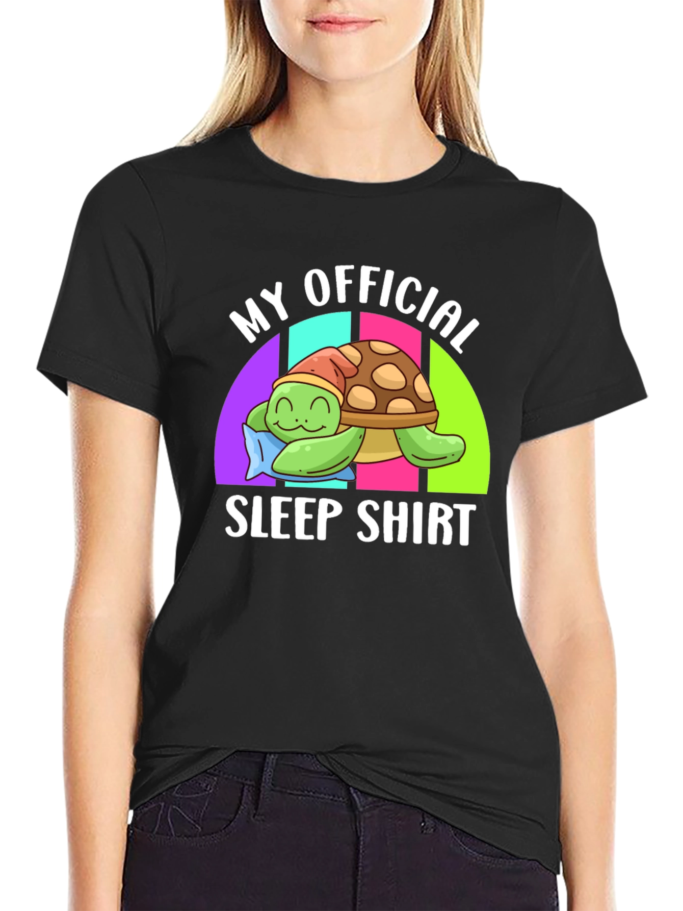 My Official Sleep Shirt - Turtle Nap T-Shirt