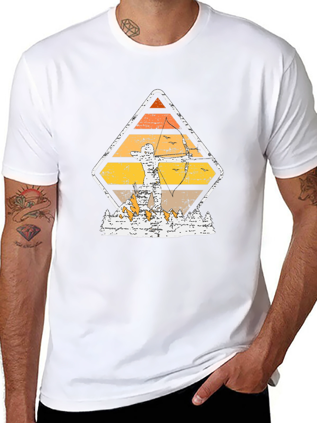 Archery Retro Graphic Tee