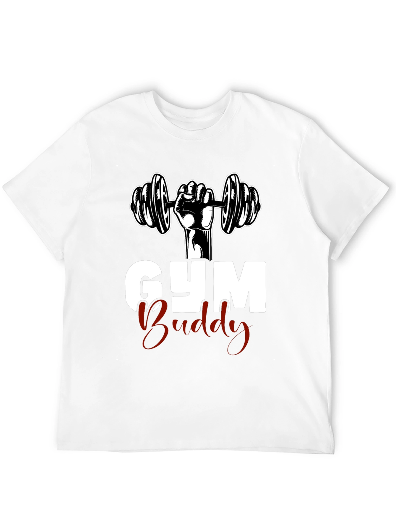 Gym Buddy Graphic Tee - Workout Shirt