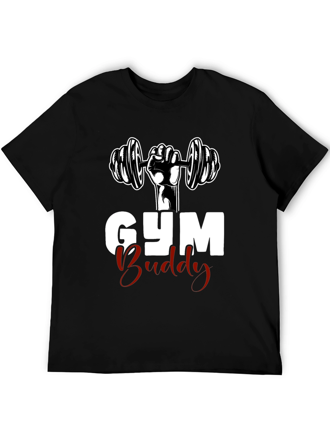 Gym Buddy Graphic Tee - Workout Shirt