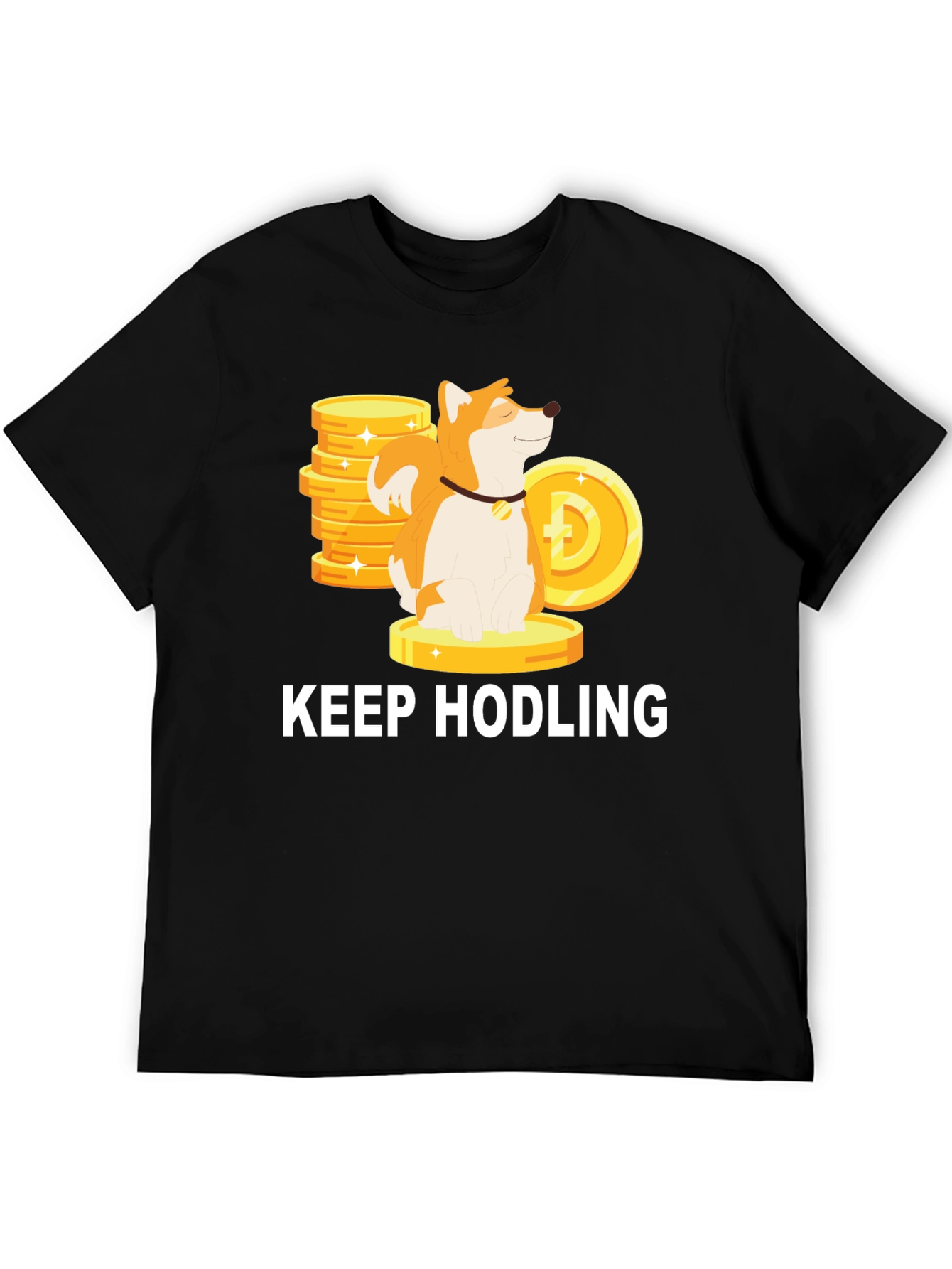 Keep Hodling Doge T-Shirt - Crypto Meme Tee
