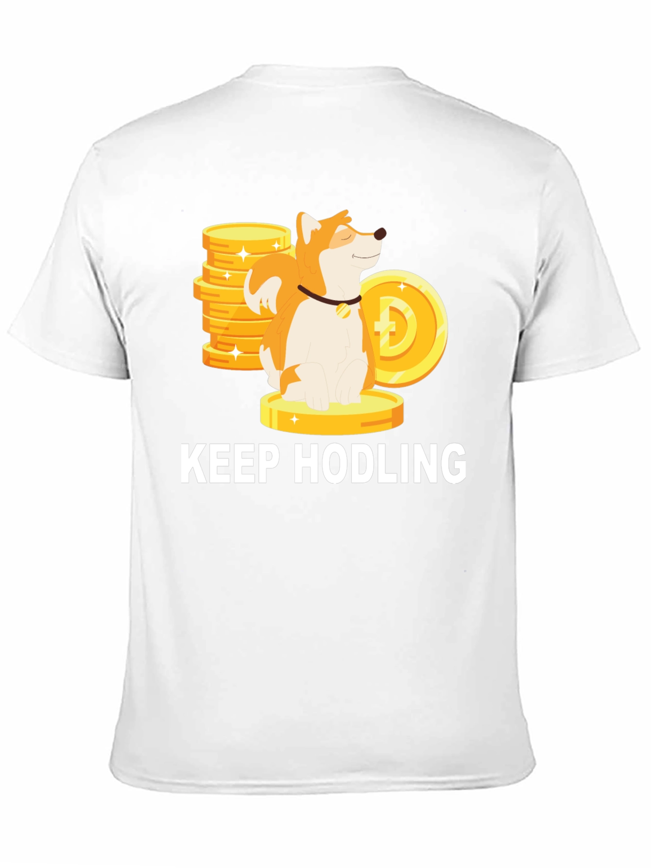 Keep Hodling Doge T-Shirt - Crypto Meme Tee