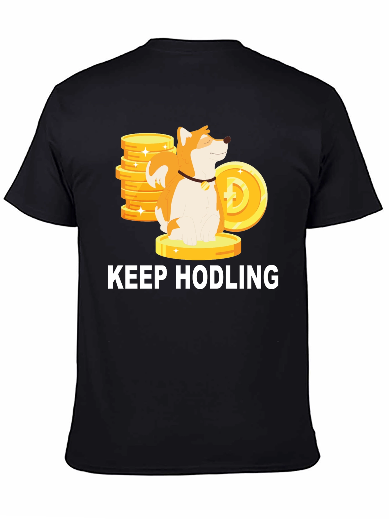 Keep Hodling Doge T-Shirt - Crypto Meme Tee
