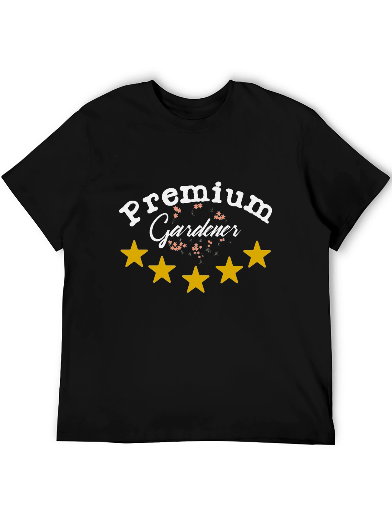Premium Gardener T-Shirt - Five Star Design