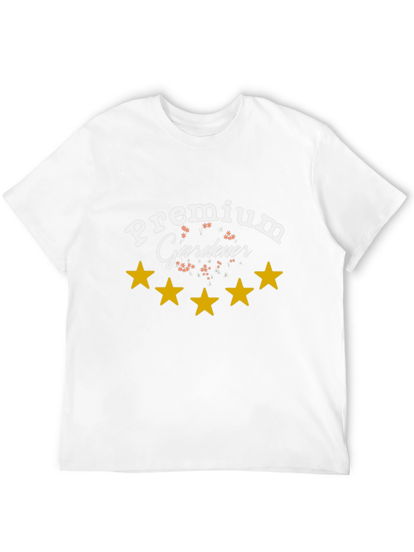 Premium Gardener T-Shirt - Five Star Design