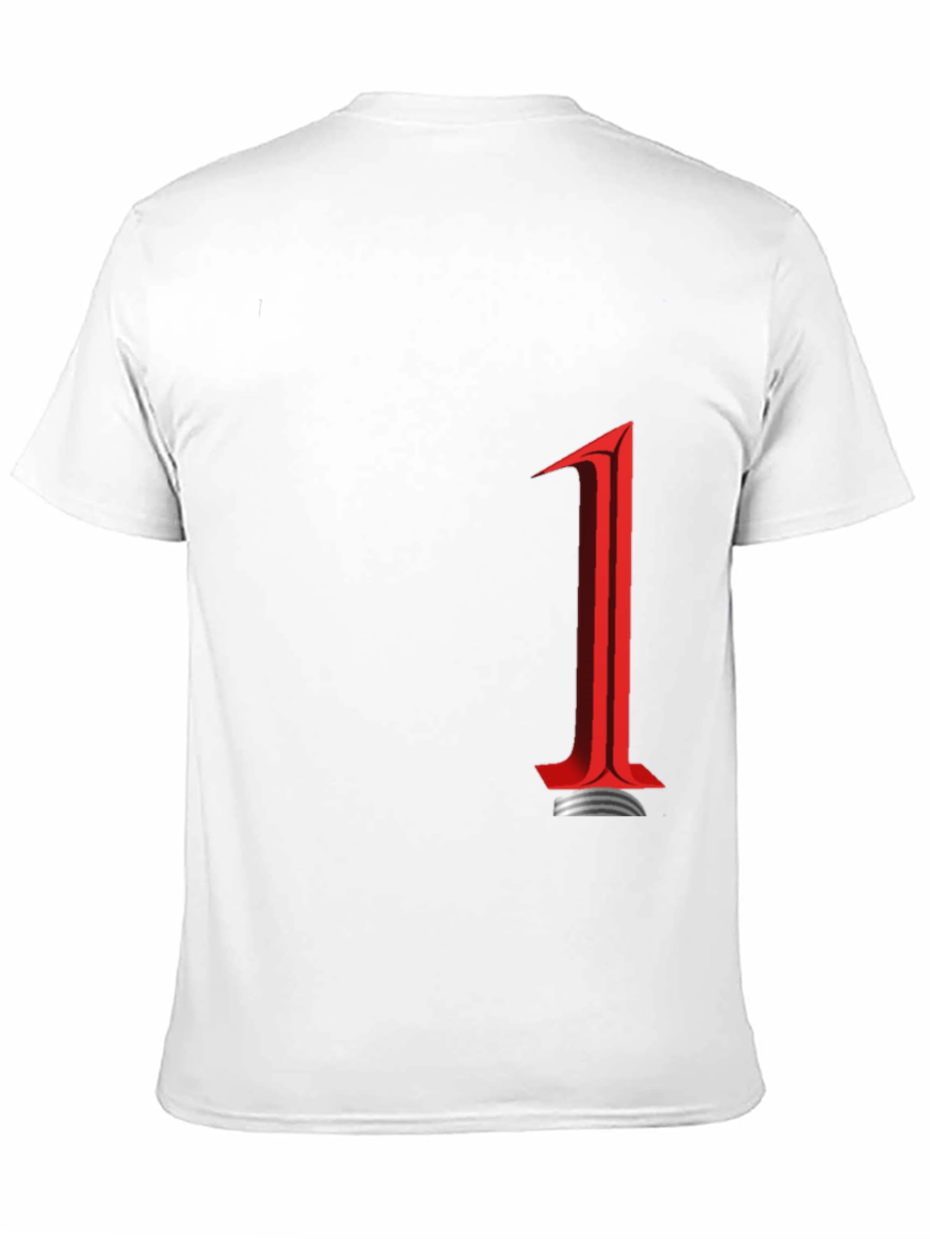 Bold Graphic Tee: Number One Design