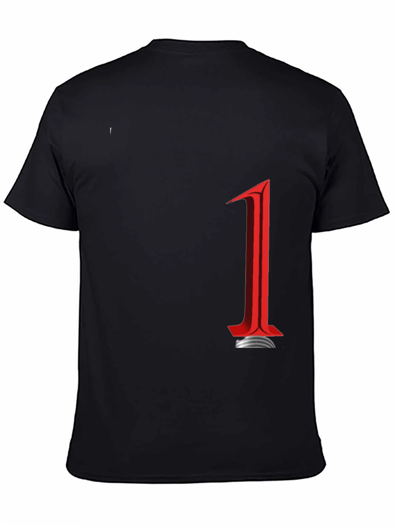 Bold Graphic Tee: Number One Design